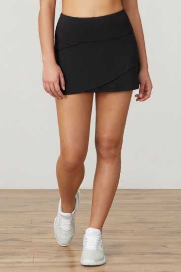 Fila Femme Essentials Tiered Skort Noir Fila France SJO-209751